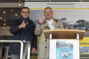 Jobmesse Jobport 2019 bayernhafen Nürnberg, Eröffnung