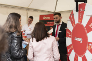 Jobmesse Jobport 2019 bayernhafen Nürnberg, Ansiedler Emons