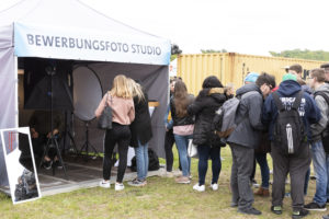 Jobmesse Jobport 2019 bayernhafen Nürnberg, Fotostudio Bewerbungsfotos