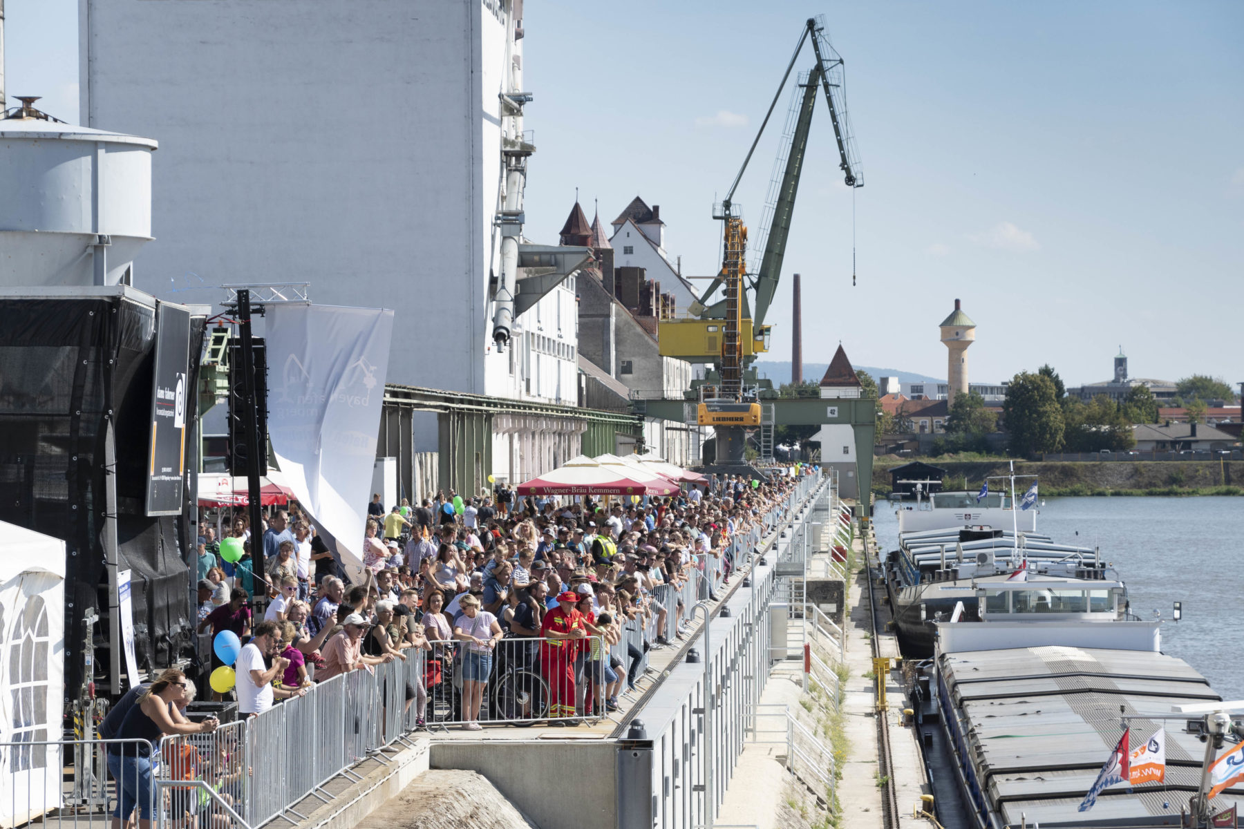 Hafenkai bayernhafen Bamberg Hafenfest 2019