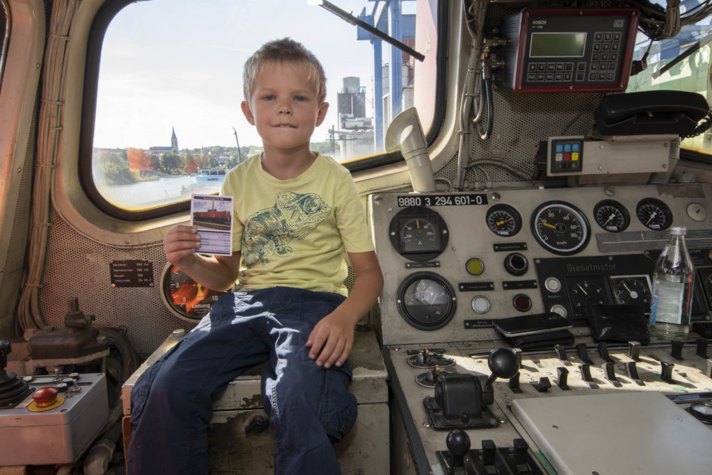 Lokführerschein für Kinder - Hafenfest 2019 - bayernhafen Bamberg