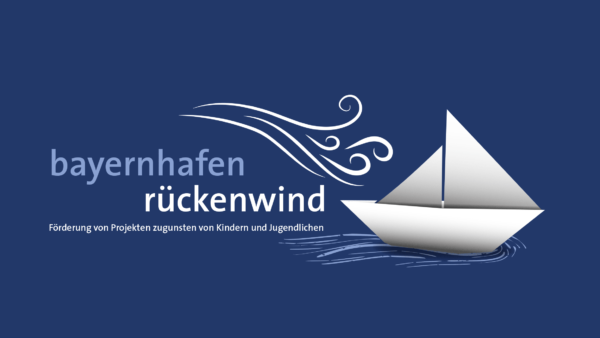 Grafik Spendenwettbewerb bayernhafen rückenwind KeyVisual