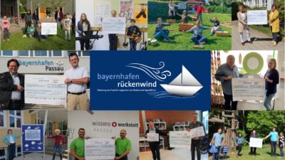 Spendenfotos Spendenwettbewerb bayernhafen rückenwind