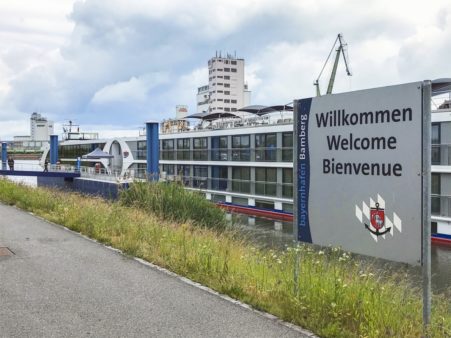 bayernhafen Bamberg Flußkreuzfahrtschiff