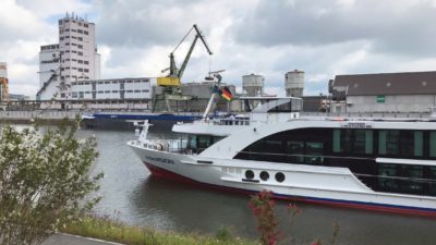 bayernhafen Bamberg Flußkreuzfahrtschiff