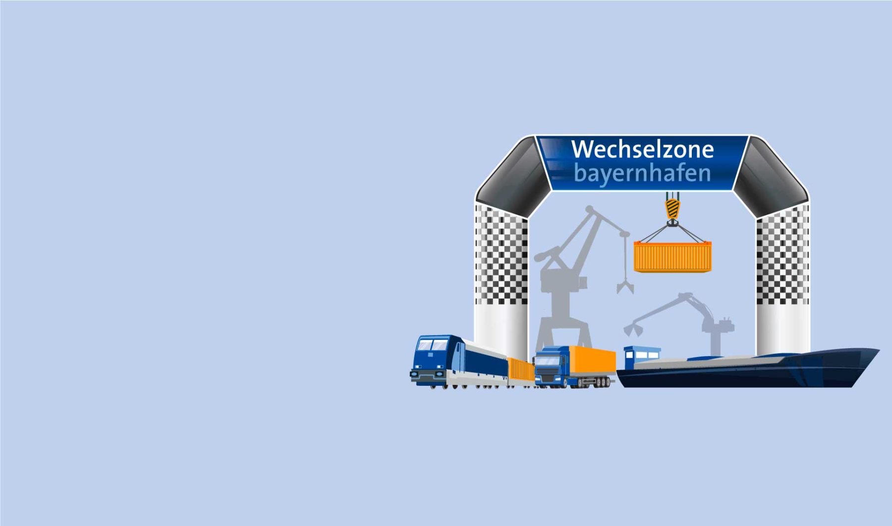 Wechselzone bayernhafen Grafik