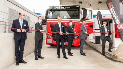 Eröffnung Tankstelle bayernhafen Nürnberg