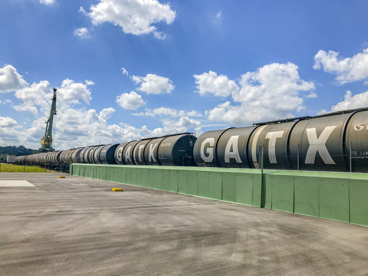 Tankzug bayernhafen Bamberg