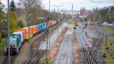 bayernhafen Aschaffenburg Hafenbahnhof