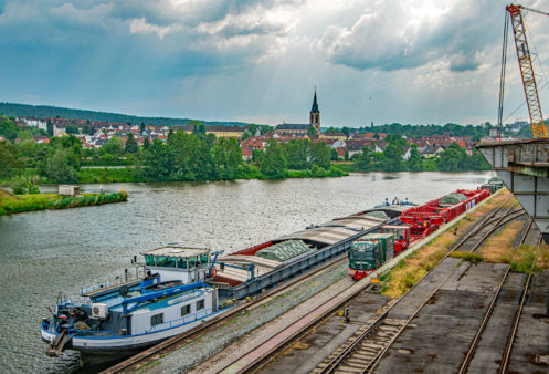 Schwergutumschlag bayernhafen Bamberg