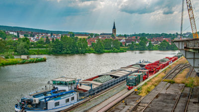 Umschlag Trafo bayernhafen Bamberg