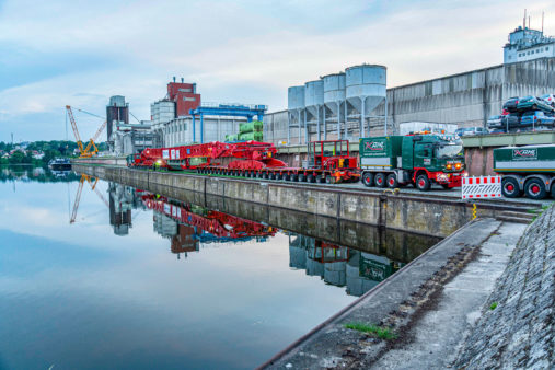 Umschlag Trafo bayernhafen Bamberg