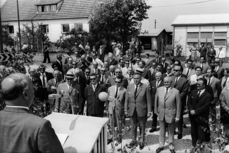 Eröffnung bayernhafen Nürnberg 1972