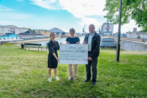 Gewinner Spendenwettbewerb bayernhafen Rückenwind