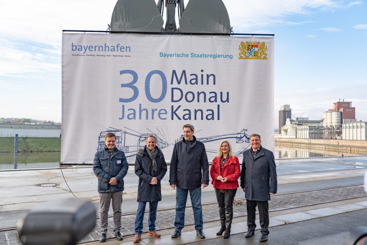 Festakt 30 Jahre Main-Donau-Kanal Bamberg
