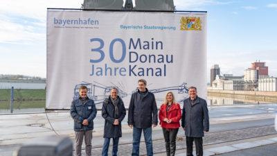 Festakt 30 Jahre Main-Donau-Kanal Bamberg